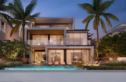 Villa - 6 Bedrooms - 7 Bathrooms for sale in Palm Jebel Ali Frond D - Palm Jebel Ali - Dubai