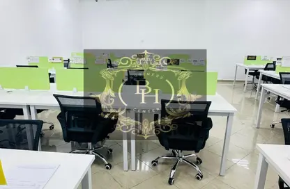 Office Space - Studio - 3 Bathrooms for rent in Ajman Industrial 1 - Ajman Industrial Area - Ajman