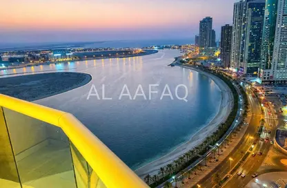 Apartment - 2 Bedrooms - 3 Bathrooms for rent in Al Khan Corniche - Al Khan - Sharjah
