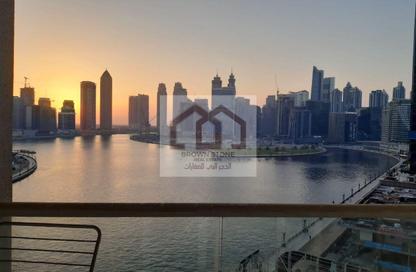 Apartment - Studio - 1 Bathroom for rent in Damac Maison Prive A - Damac Maison Prive - Business Bay - Dubai