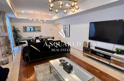 Apartment - 3 Bedrooms - 4 Bathrooms for rent in Princess Tower - Dubai Marina - Dubai