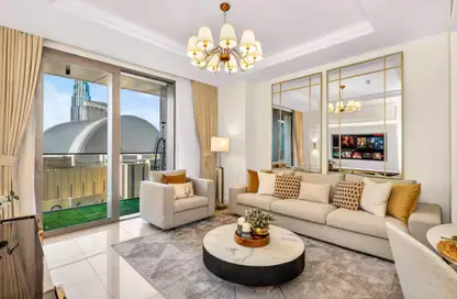 Apartment - 1 Bedroom - 2 Bathrooms for rent in Boulevard Point - Downtown Dubai - Dubai