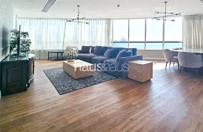 Apartment - 4 Bedrooms - 4 Bathrooms for rent in Horizon Tower - Dubai Marina - Dubai