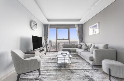 Apartment - 3 Bedrooms - 3 Bathrooms for rent in Paramount Tower Hotel  and  Residences - Business Bay - Dubai