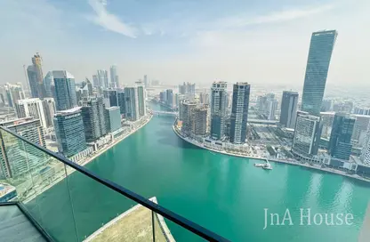 شقة - غرفة نوم - 1 حمام للايجار في بنينسولا ثري - بنينسولا - الخليج التجاري - دبي