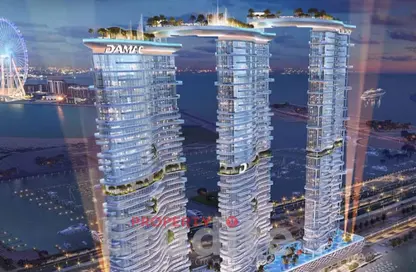 Apartment - 1 Bedroom - 2 Bathrooms for sale in Tower C - Damac Bay - Dubai Harbour - Dubai