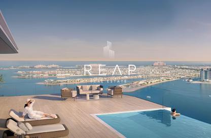 Apartment - 1 Bedroom - 1 Bathroom for sale in Seapoint Tower 2 - Seapoint - EMAAR Beachfront - Dubai Harbour - Dubai