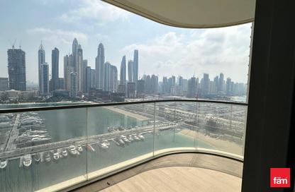 شقة - 3 غرف نوم - 3 حمامات للايجار في برج Marina Vista 2 - مارينا فيستا - إعمار بيتشفرونت - دبي هاربور - دبي