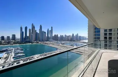 Apartment - 3 Bedrooms - 3 Bathrooms for rent in Marina Vista Tower 2 - Marina Vista - EMAAR Beachfront - Dubai Harbour - Dubai