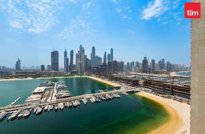 Apartment - 3 Bedrooms - 3 Bathrooms for rent in Marina Vista Tower 2 - Marina Vista - Emaar Beachfront - Dubai Harbour - Dubai
