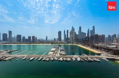 Apartment - 3 Bedrooms - 3 Bathrooms for rent in Marina Vista Tower 2 - Marina Vista - Emaar Beachfront - Dubai Harbour - Dubai