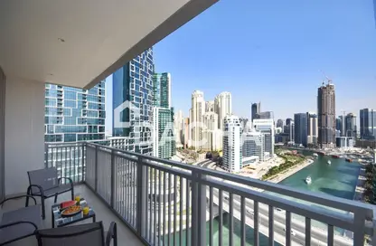 شقة - 2 غرف نوم - 2 حمامات للايجار في 5242 تاور 2 - 5242 - دبي مارينا - دبي