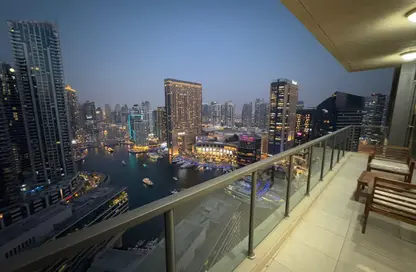 Apartment - 2 Bedrooms - 2 Bathrooms for rent in Marina Quays West - Marina Quays - Dubai Marina - Dubai