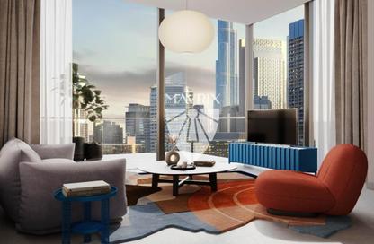 Apartment - 2 - 2 for sale in The Edge Tower A - The Edge - Business Bay - Dubai