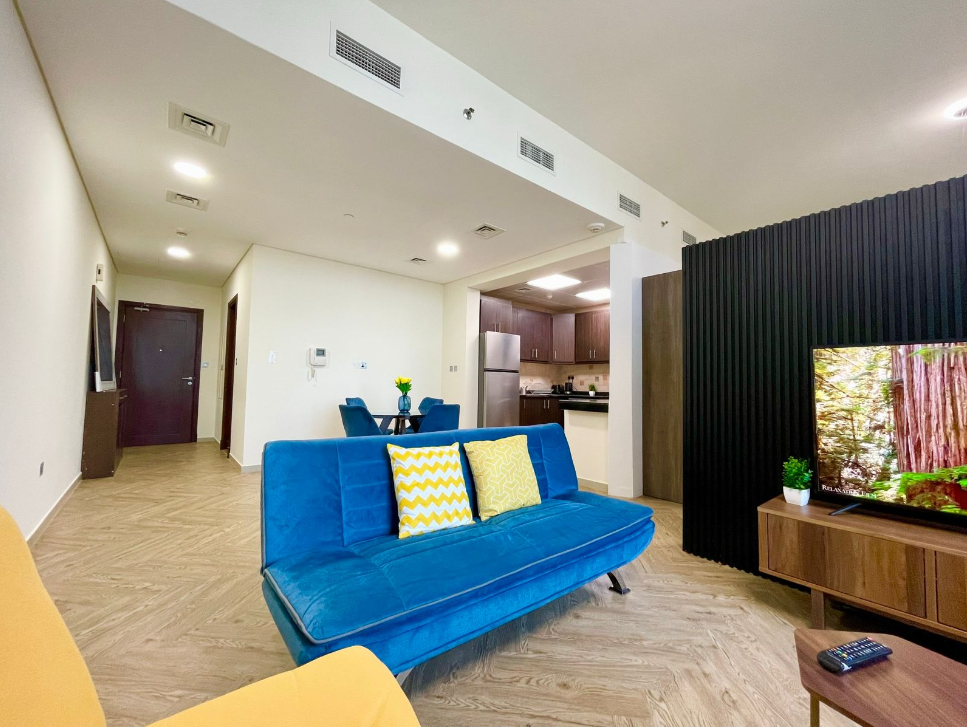 Stylish Studio upgraded into 1BR | Fully Furnished