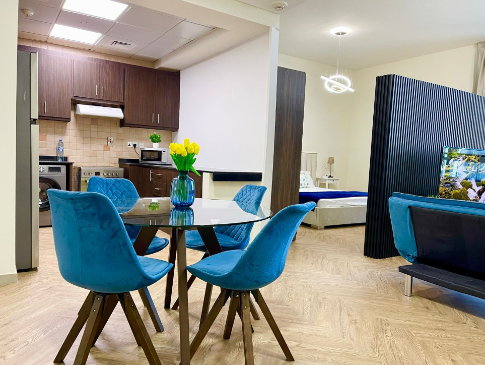 Stylish Studio upgraded into 1BR | Fully Furnished