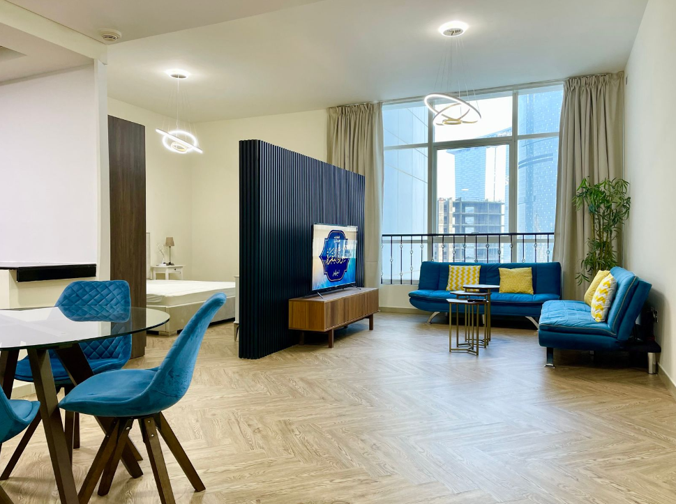 Stylish Studio upgraded into 1BR | Fully Furnished