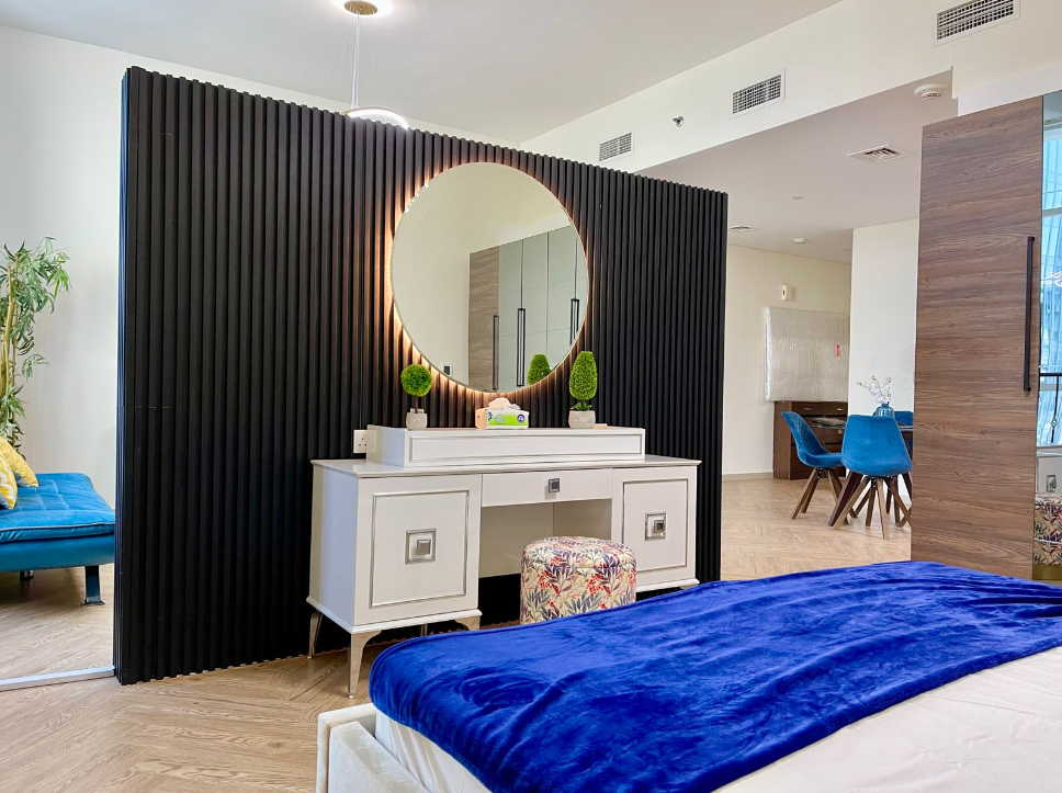 Stylish Studio upgraded into 1BR | Fully Furnished