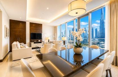 شقة - 3 - 4 للايجار في 1 فندق العنوان-سكاي فيو - أبراج العنوان سكاي فيو - وسط مدينة دبي - دبي