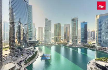 شقة - غرفة نوم - 2 حمامات للبيع في برج كونكورد - (JLT) مجمع H - أبراج بحيرات الجميرا - دبي