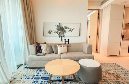 Apartment - 1 Bedroom - 2 Bathrooms for rent in Jumeirah Gate Tower 2 - The Address Jumeirah Resort and Spa - Jumeirah Beach Residence - Dubai