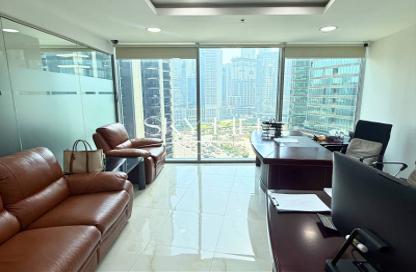 Office Space - Studio - 1 Bathroom for rent in The Binary Tower - Business Bay - Dubai