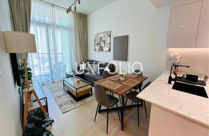 Apartment - 1 Bedroom - 2 Bathrooms for rent in Binghatti Emerald - District 15 - Jumeirah Village Circle - Dubai
