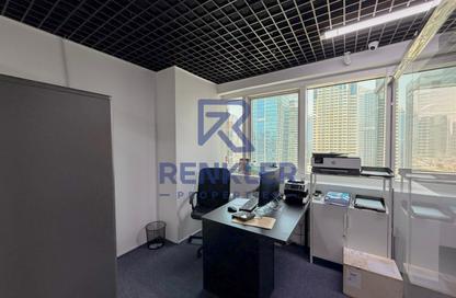 Office Space - Studio - 1 Bathroom for rent in HDS Tower - JLT Cluster F - Jumeirah Lake Towers - Dubai