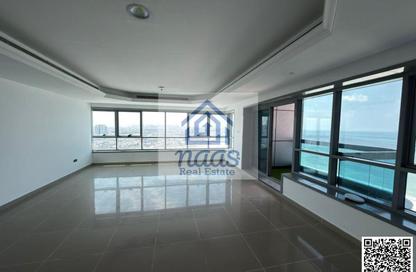 Apartment - 2 Bedrooms - 2 Bathrooms for rent in Corniche Tower - Ajman Corniche Road - Ajman