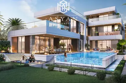 فيلا - 4 غرف نوم - 3 حمامات للبيع في موروكو المرحلة الثانية - داماك لاجونز - دبي