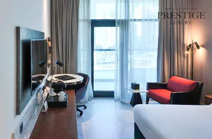 Apartment - Studio - 1 Bathroom for sale in Dolphin Tower - Business Bay - Dubai