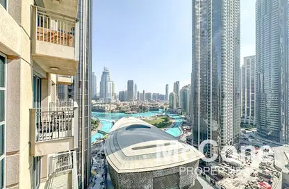 شقة - 2 غرف نوم - 2 حمامات للايجار في برج ستاندبوينت 1 - أبراج ستاند بوينت - وسط مدينة دبي - دبي