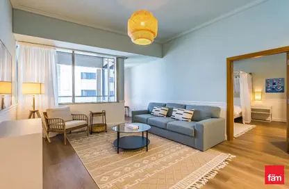 شقة - غرفة نوم - 1 حمام للايجار في أوشن هايتس - دبي مارينا - دبي