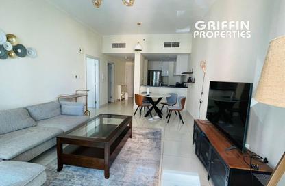 Apartment - 1 Bedroom - 2 Bathrooms for rent in Damac Heights - Dubai Marina - Dubai