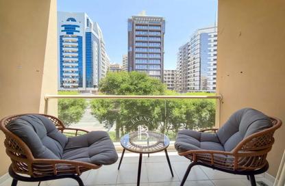 Apartment - 1 - 1 for sale in Al Ghozlan 2 - Al Ghozlan - Greens - Dubai