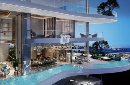 شقة - غرفة نوم - 2 حمامات للبيع في بناية بي - داماك باي - دبي هاربور - دبي