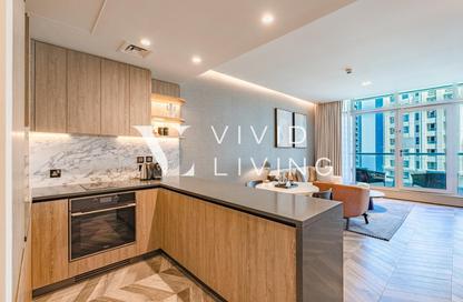 Apartment - 1 Bedroom - 2 Bathrooms for rent in InterContinental Dubai Marina - Dubai Marina - Dubai