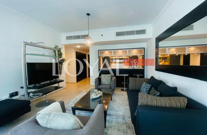 Apartment - 1 - 1 for rent in Al Majara 1 - Al Majara Towers - Dubai Marina - Dubai