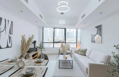 شقة - غرفة نوم - 2 حمامات للايجار في جنة الوليد - (JLT) مجمع R - أبراج بحيرات الجميرا - دبي