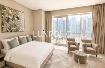 Apartment - Studio - 1 Bathroom for rent in West Avenue Tower - Dubai Marina - Dubai