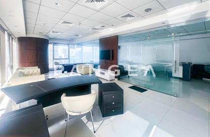 Office Space - Studio - 1 Bathroom for rent in Churchill Executive Tower - Churchill Towers - Business Bay - Dubai