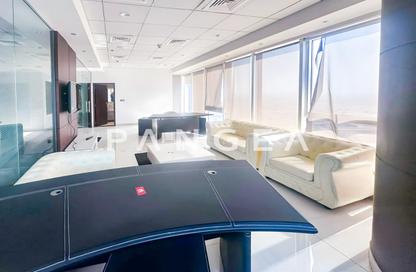 Office Space - Studio - 1 Bathroom for rent in Churchill Executive Tower - Churchill Towers - Business Bay - Dubai