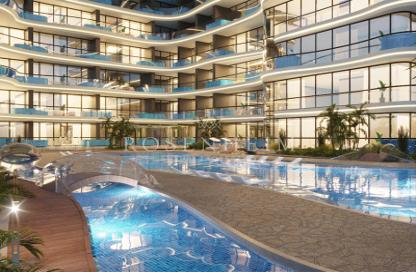 Apartment - Studio - 1 Bathroom for sale in Samana Barari Lagoons - Majan - Dubai Land - Dubai