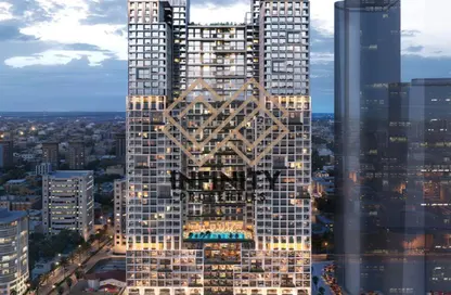 شقة - 2 غرف نوم - 3 حمامات للبيع في برج موجان - طريق كورنيش عجمان - عجمان