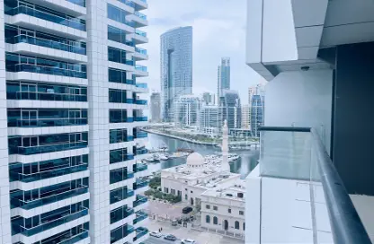 Apartment - 2 Bedrooms - 3 Bathrooms for rent in Escan Tower - Dubai Marina - Dubai