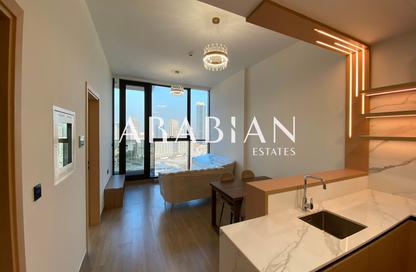 Apartment - 1 Bedroom - 2 Bathrooms for rent in AURA by Grovy - District 14 - Jumeirah Village Circle - Dubai