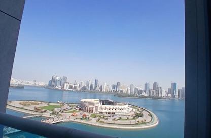 Apartment - 2 Bedrooms - 3 Bathrooms for rent in Al Dana Tower - Al Majaz 3 - Al Majaz - Sharjah