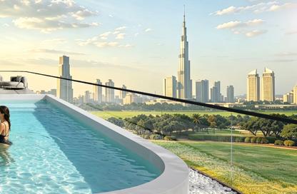 Apartment - 2 - 3 for sale in Yigo Luxe - Dubai Silicon Oasis - Dubai