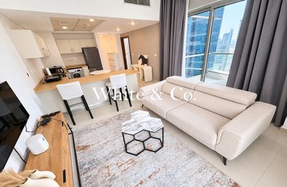 Apartment - 1 - 2 for rent in Bay Central Tower Central - Bay Central - Dubai Marina - Dubai