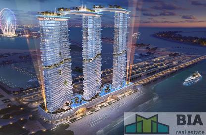 Apartment - 3 Bedrooms - 3 Bathrooms for sale in Damac Bay - Dubai Harbour - Dubai